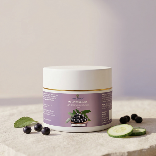 Vivedaa De Tan Face Mask