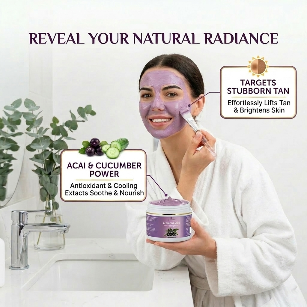 Vivedaa De Tan Face Mask