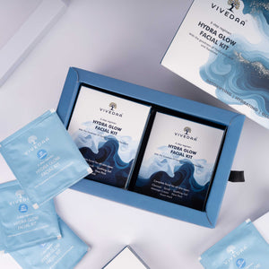 Vivedaa Hydra Glow Facial Kit-6 steps (56gm monodose X 6)