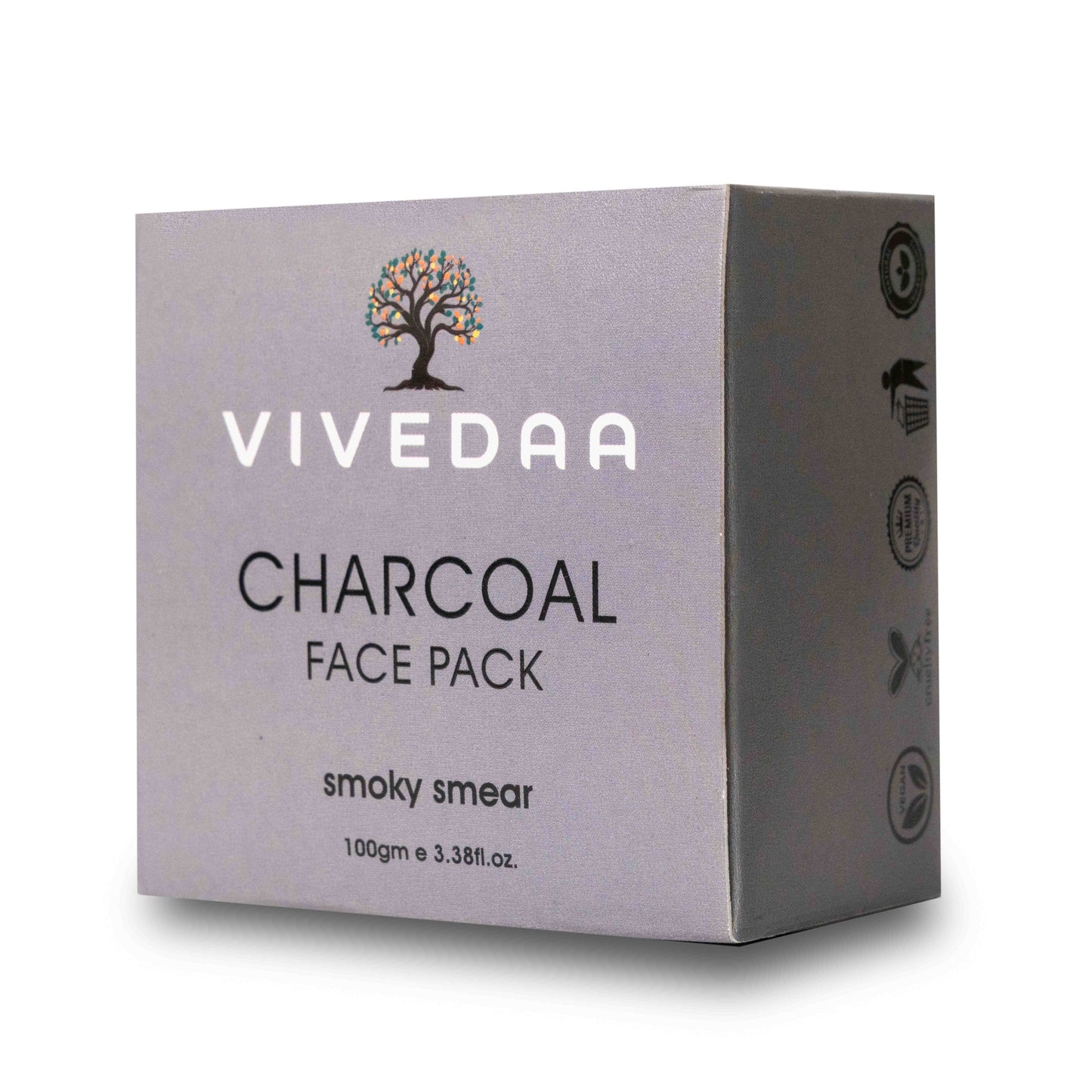 Vivedaa Charcoal Face Pack