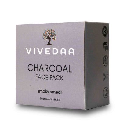 Vivedaa Charcoal Face Pack