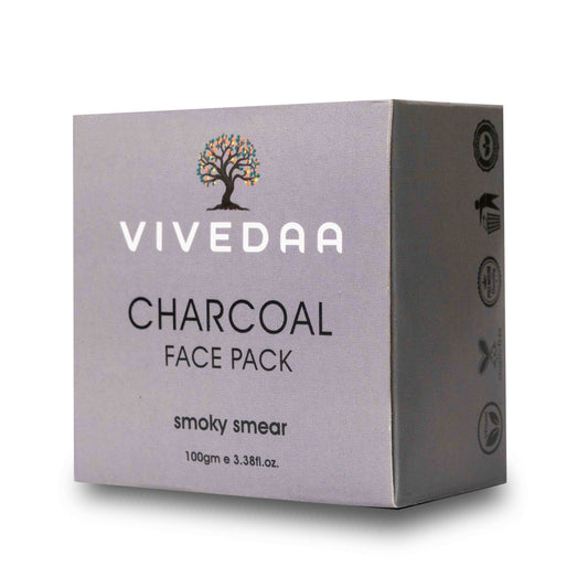 Vivedaa Charcoal Face Pack