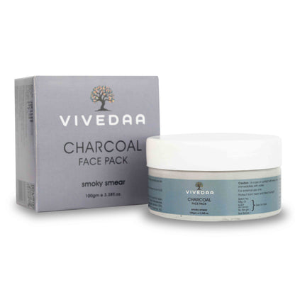 Vivedaa Charcoal Face Pack