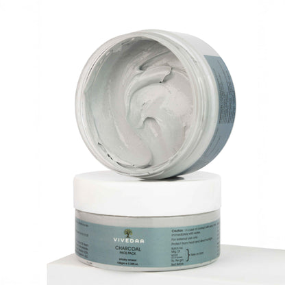 Vivedaa Charcoal Face Pack