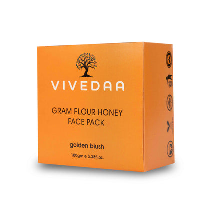 Vivedaa Gram Flour Honey Face Pack