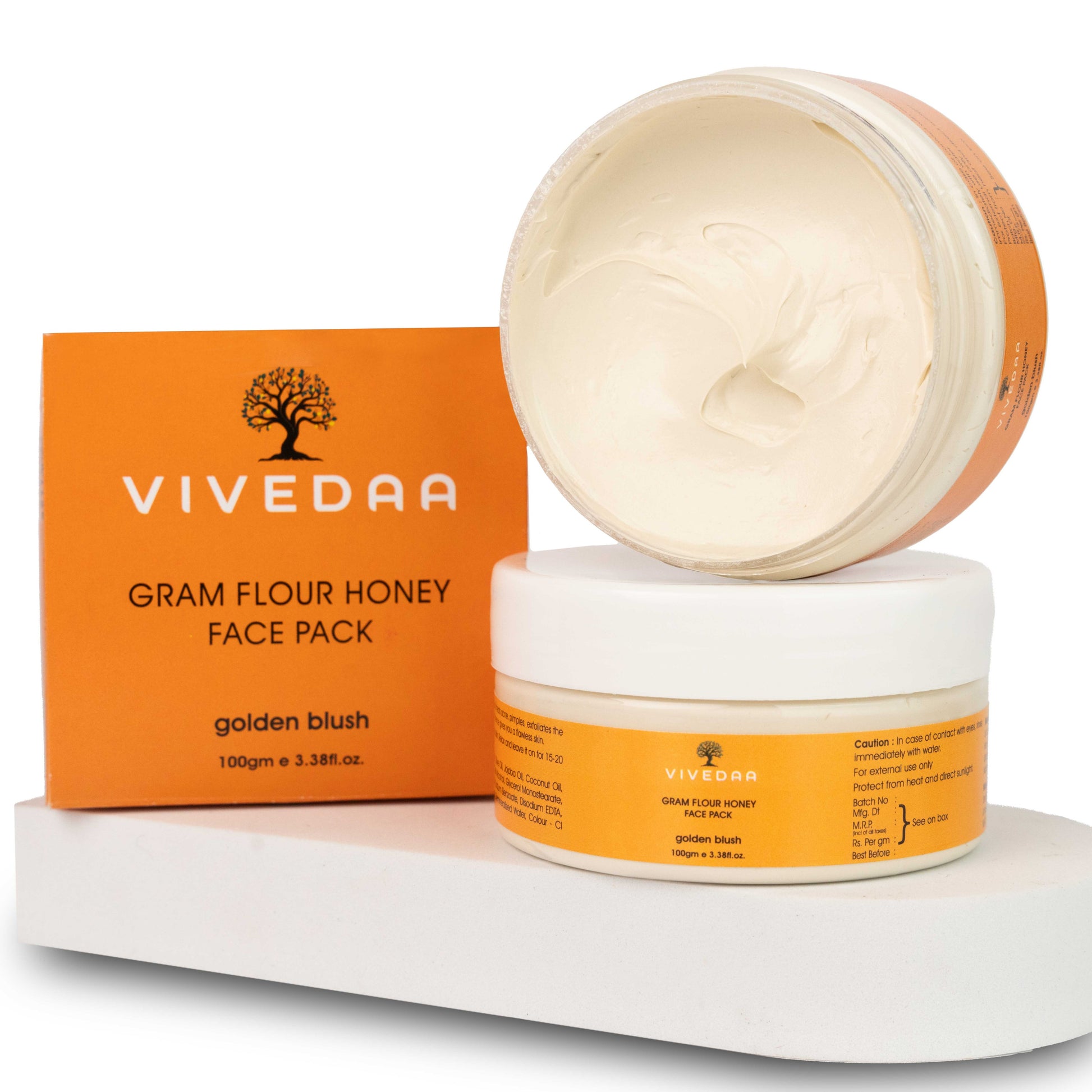 Vivedaa Gram Flour Honey Face Pack