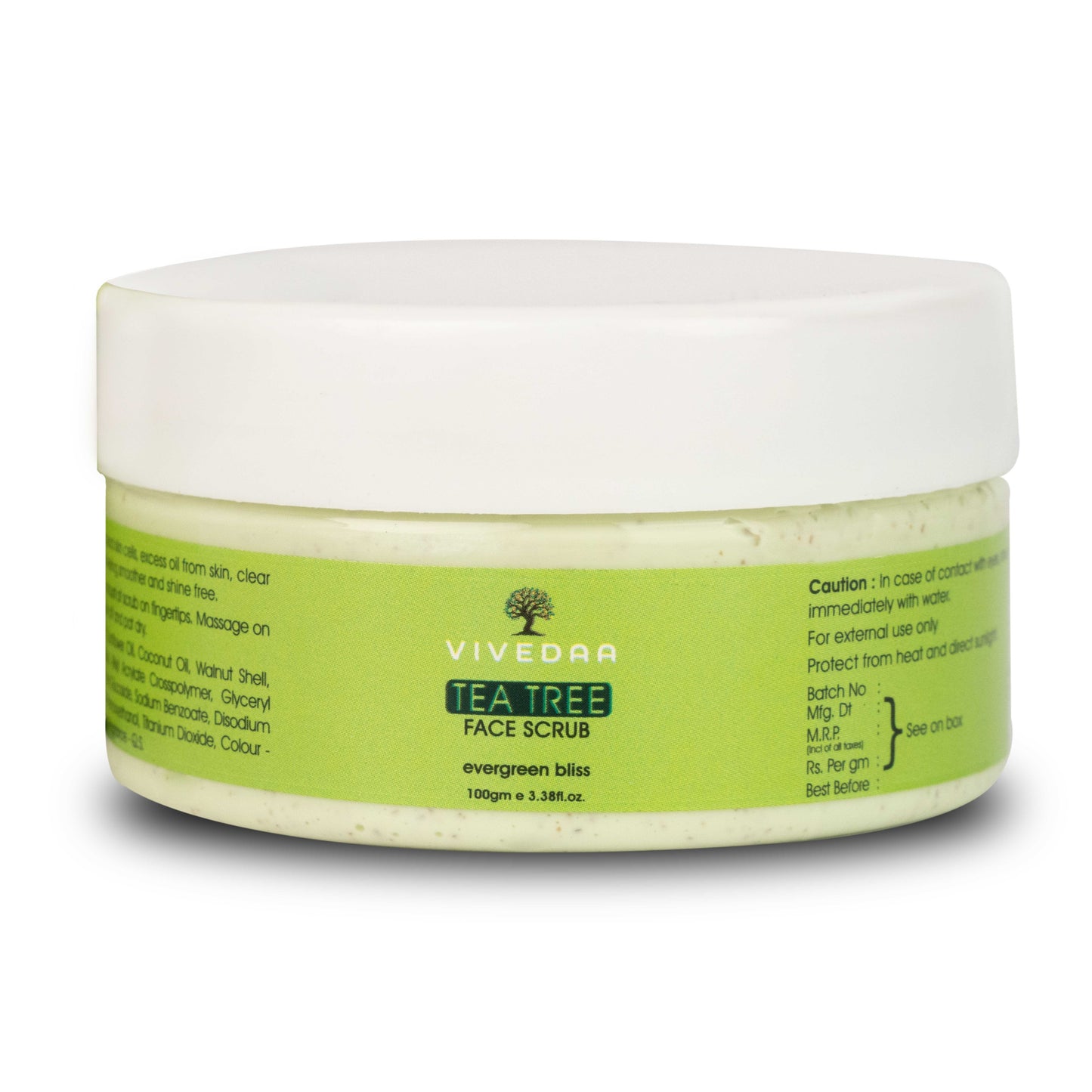 Vivedaa Tea Tree Face Scrub