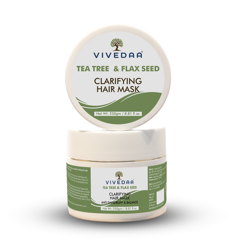 Vivedaa Tea Tree & Flax Seed Hair Mask