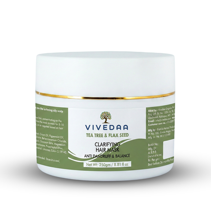 Vivedaa Tea Tree & Flax Seed Hair Mask