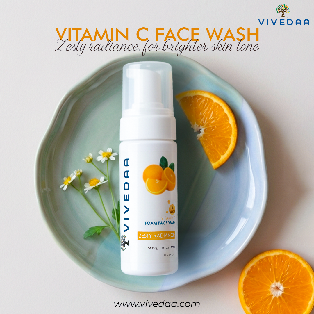 Vivedaa Vitamin C Foam Face Wash