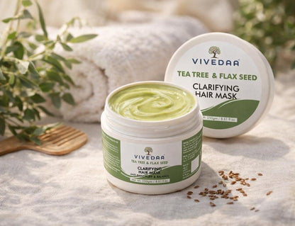 Vivedaa Tea Tree & Flax Seed Hair Mask