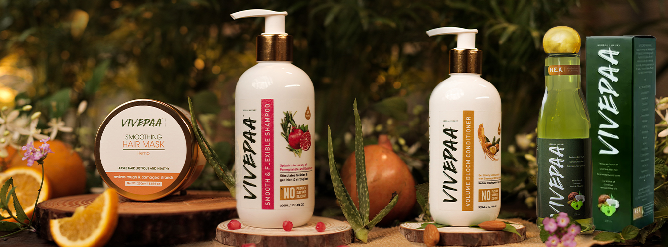 Organic Hair Care Products from Vivedaa